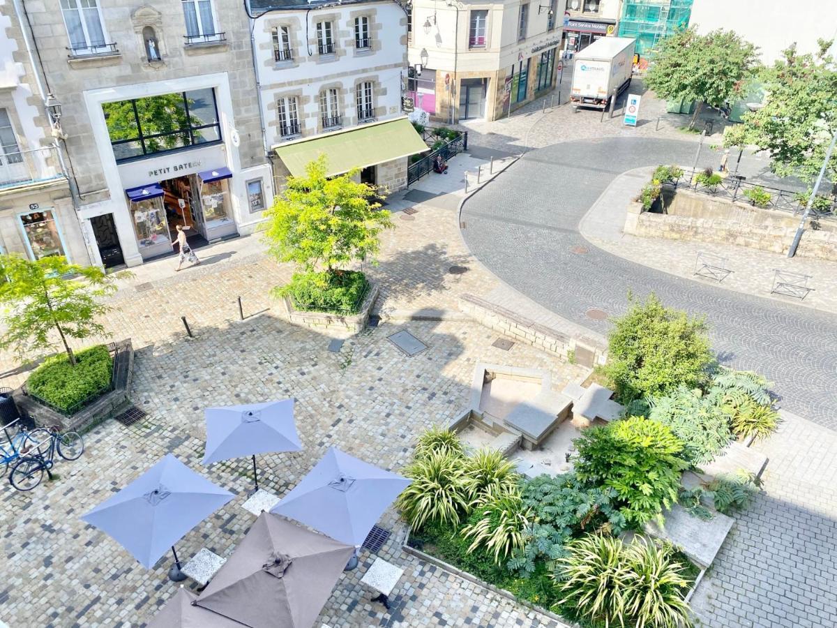 Appartement Le Medard - Confort - Wifi - Centre Historique - Entree Autonome à Quimper Extérieur photo